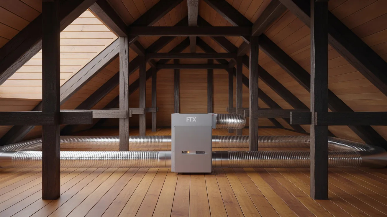 FTX Ventilation mekanisk värmeväxling