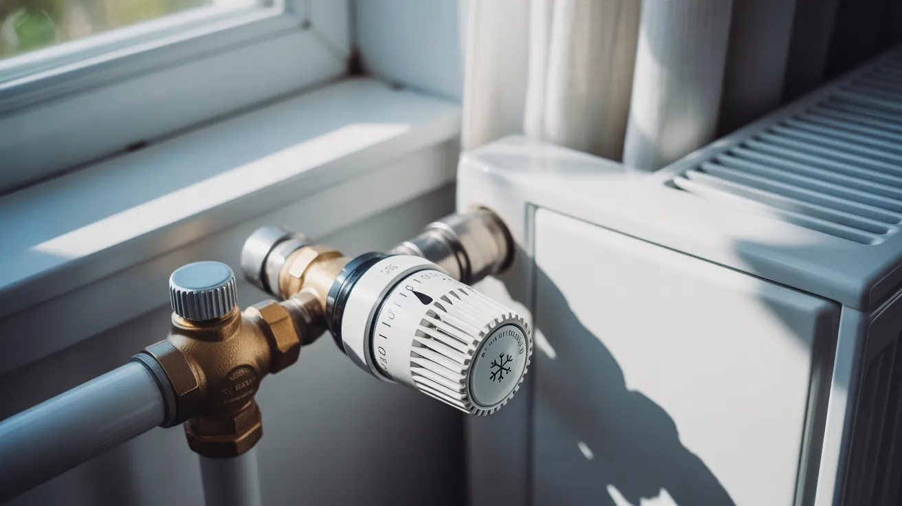 Värmejustering & Byta Termostatventiler