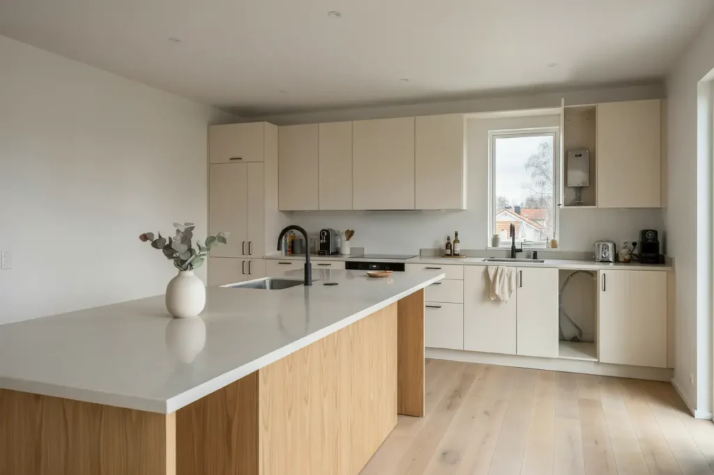 elinstallation vid k ksrenovering i villa i solsidan lta
